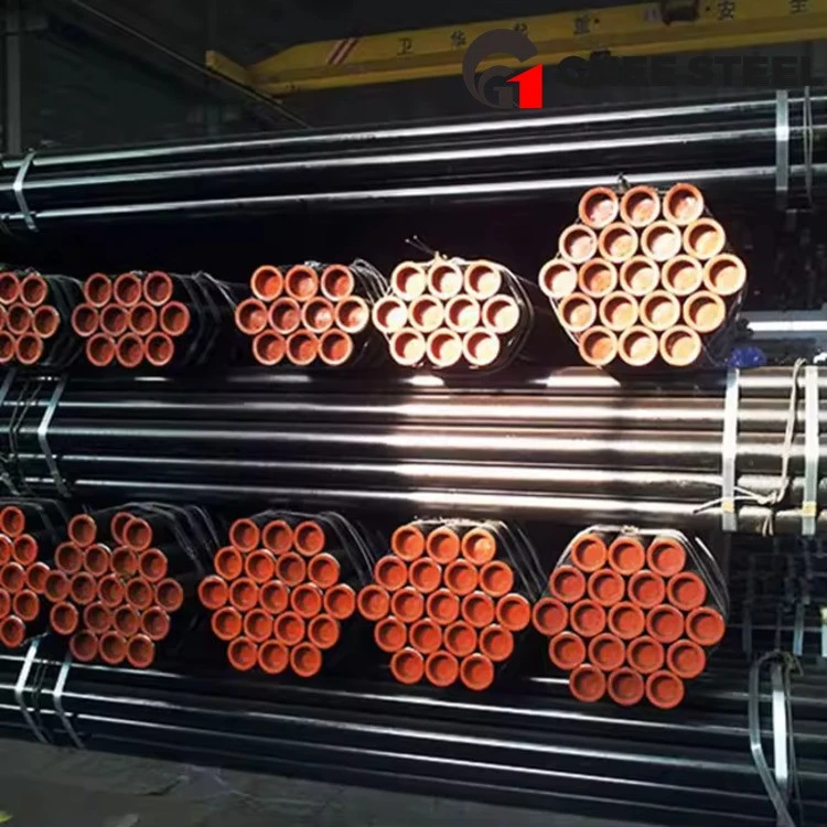API 5L X56 Black Seamless Steel Pipe