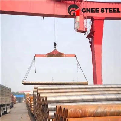 أنابيب فولاذية ملحومه حلزونيا API 5L X65 PSL1