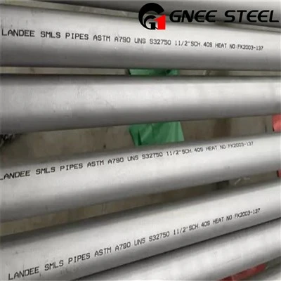ASTM A790 UNS S32750 الأنابيب غير الملحومة المزدوجة